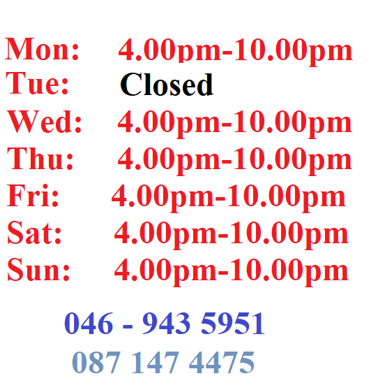 Rossi Opening Times