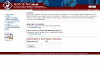 Motor Tax Online